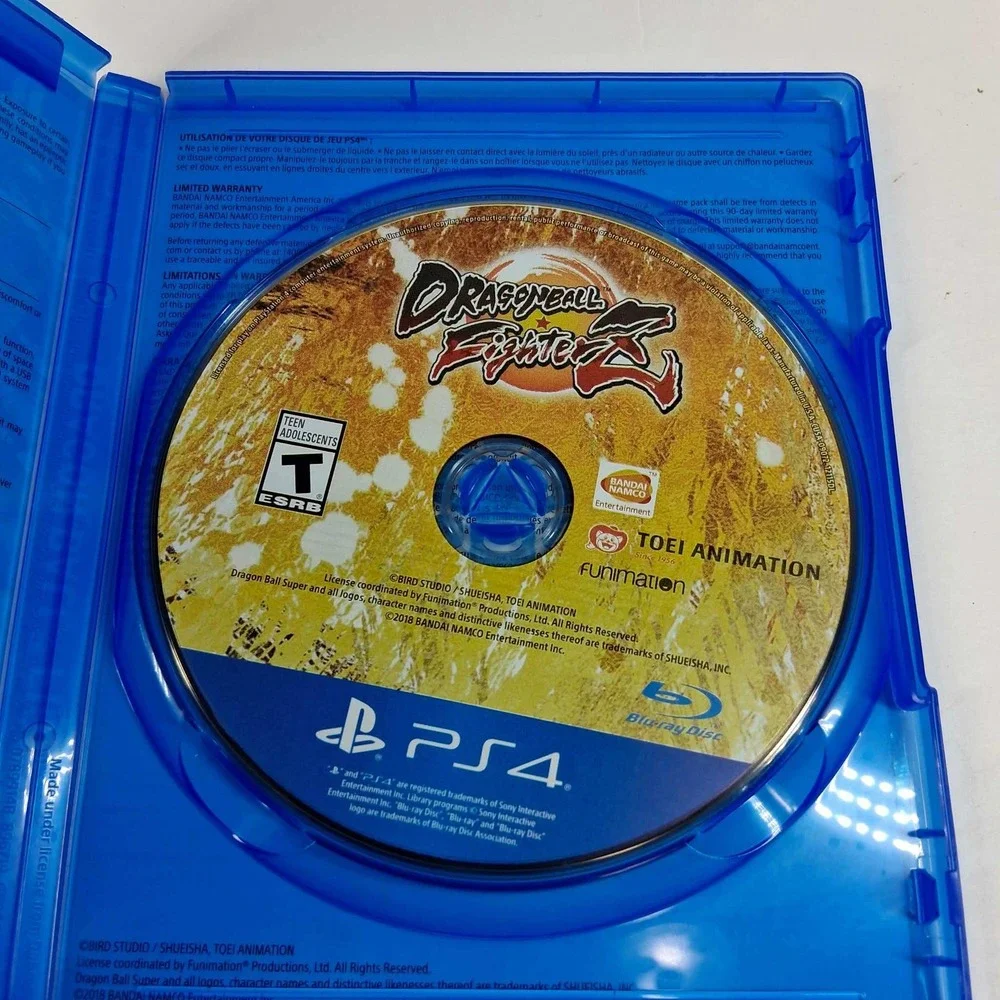 Dragon Ball FighterZ Sony PlayStation 4 PS4 2018‎ Bandai Namco Fighting Game